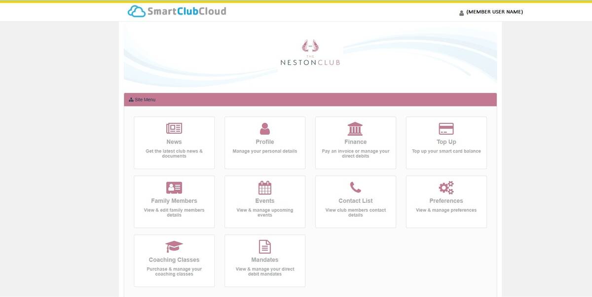 Member Cloud Dashboard