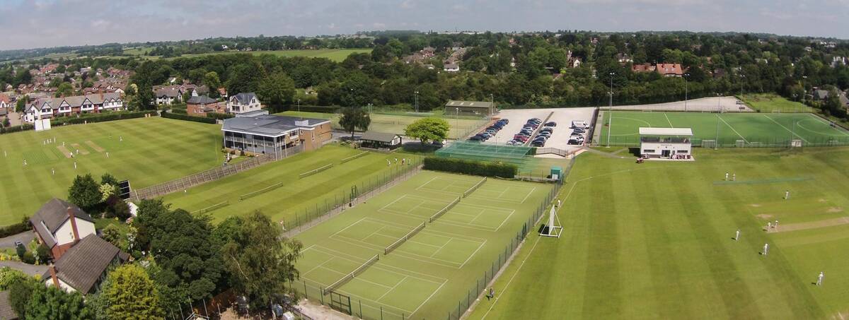 G Aerial Grass Tennis